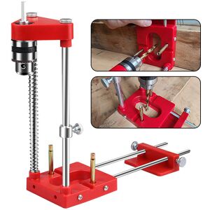 GOTRAYS Red Practical Drill Locator Cabinet Hardware Precision Drill Locator Adjustable Positioning for Cabinetmaking GOTRAYS Red Practical Drill Locator Cabinet Hardware Precision Drill Locator Adjustable Positioning for Cabinetmaking