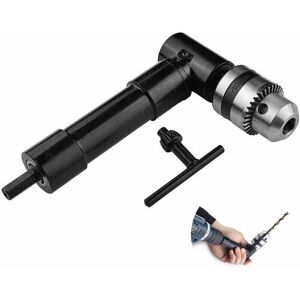 Ymyny - Right Angle Drill Attachment, 1500 rpm, 3/8 Inch, 90 Degree Aluminum Head, Chuck Key Adapter, 8 mm Hex Shank, for Power Tool Accessories mumu Ymyny - Right Angle Drill Attachment, 1500 rpm, 3/8 Inch, 90 Degree Aluminum Head, Chuck Key Adapter, 8 mm Hex Shank, for Power Tool Accessories mumu