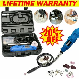 BRIEFNESS Rotary Tool Kit, Multi-Functional Tool with 80 Piece Attachment Accessories for Grinding, Cutting, Engraving, Drilling, Polishing BRIEFNESS Rotary Tool Kit, Multi-Functional Tool with 80 Piece Attachment Accessories for Grinding, Cutting, Engraving, Drilling, Polishing