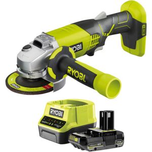 Ryobi 18v Grinder Kit C/w 2amp Battery & Charger Ryobi 18v Grinder Kit C/w 2amp Battery & Charger