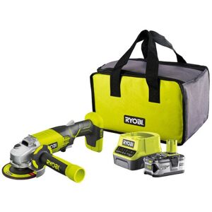 Ryobi - one+ Angle Grinder 18V R18AG-140S 4.0Ah Kit Ryobi - one+ Angle Grinder 18V R18AG-140S 4.0Ah Kit