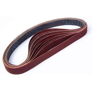 Linghhang - 15pcs Sanding Belt, 25 x 762 mm, Mixed Sanding Belts (3x Grits 80/120/150/240/400) for Belt Sanders Linghhang - 15pcs Sanding Belt, 25 x 762 mm, Mixed Sanding Belts (3x Grits 80/120/150/240/400) for Belt Sanders