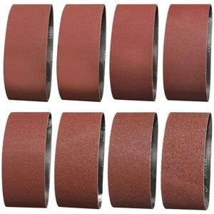 IKODM Sanding Belt 75X457 mm - Grains 1 x 40/60 & 2 x 80/120/180/240/320/400 Sander Belt for Sanding, Polishing and Dusting, Ideal for Wood (14 Pieces) IKODM Sanding Belt 75X457 mm - Grains 1 x 40/60 & 2 x 80/120/180/240/320/400 Sander Belt for Sanding, Polishing and Dusting, Ideal for Wood (14 Pieces)