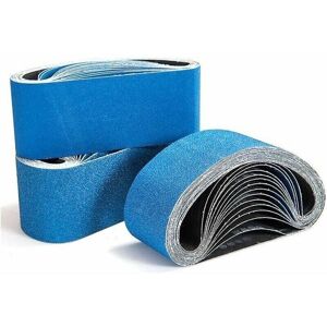 MUMU Sanding Belts, 100 x 610mm Sanding Belt Set, 4 Grit 40/60/80 Sanding Belt for Belt Sanders. Used for Roughing, Paint Stripping and Polishing (12pcs) MUMU Sanding Belts, 100 x 610mm Sanding Belt Set, 4 Grit 40/60/80 Sanding Belt for Belt Sanders. Used for Roughing, Paint Stripping and Polishing (12pcs)