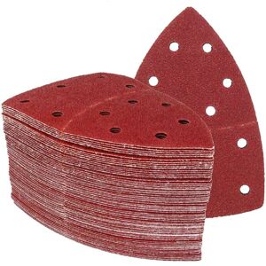WOIYIC Sanding Triangles │ 60 pieces │ 11 holes │ 105 x 152 mm │ Mixpack (10 x grit 40/60/80/120/180/240 each) │ for multiple sanders │ Abrasive Sheets │ WOIYIC Sanding Triangles │ 60 pieces │ 11 holes │ 105 x 152 mm │ Mixpack (10 x grit 40/60/80/120/180/240 each) │ for multiple sanders │ Abrasive Sheets │