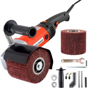 CATHERINE Satin finish machine, sander, brush sander for wood, metal, stainless steel, 230V 1400W, brushing machine, 6 speeds, brush sander for polishing, CATHERINE Satin finish machine, sander, brush sander for wood, metal, stainless steel, 230V 1400W, brushing machine, 6 speeds, brush sander for polishing,