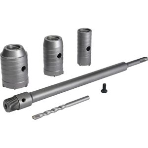 MEMKEY Hole Saw Drill Bit, Ø30 mm, 40 mm, 50 mm Hole Saw Set, Concrete Drill 350 mm SDS Plus Extension Rod, Tungsten Carbide Tip, Hole Saw for Brick, Stone, MEMKEY Hole Saw Drill Bit, Ø30 mm, 40 mm, 50 mm Hole Saw Set, Concrete Drill 350 mm SDS Plus Extension Rod, Tungsten Carbide Tip, Hole Saw for Brick, Stone,