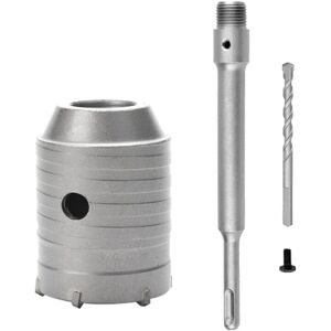 Tlily - sds Plus Hammer Drills Wall Hole Saw Drill Bit Set Cutter Tools,55mm Tlily - sds Plus Hammer Drills Wall Hole Saw Drill Bit Set Cutter Tools,55mm