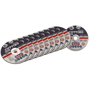 Sealey - PTC/3CT10 75 x 1.2mm Cutting Disc 10mm Bore - Pack of 10 Sealey - PTC/3CT10 75 x 1.2mm Cutting Disc 10mm Bore - Pack of 10