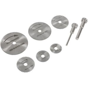 RSBS08 Rotary Drill Saw Blade Set 8pc - Sealey RSBS08 Rotary Drill Saw Blade Set 8pc - Sealey