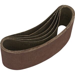 Sealey - SB120457 76 x 457mm Sanding Belt 120Grit - Pack of 5 Sealey - SB120457 76 x 457mm Sanding Belt 120Grit - Pack of 5