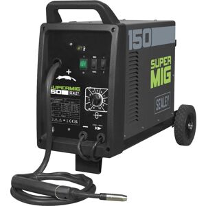 Sealey - SUPERMIG150 Professional Gas/Gasless mig Welder 150A 230V Sealey - SUPERMIG150 Professional Gas/Gasless mig Welder 150A 230V