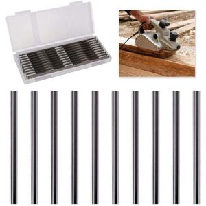 COOCHEER Set of 10 electric planer blades, 82 mm planer blades, compatible with Makita, Bosch, Hitachi, Black & Decker, DeWalt, Trend Elu, ideal for COOCHEER Set of 10 electric planer blades, 82 mm planer blades, compatible with Makita, Bosch, Hitachi, Black & Decker, DeWalt, Trend Elu, ideal for