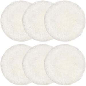 MCBOSON Set of 6 125 mm Wool Polishing Pads, Polishing Bonnets for Random Orbital Sander with, Cork Floors MCBOSON Set of 6 125 mm Wool Polishing Pads, Polishing Bonnets for Random Orbital Sander with, Cork Floors