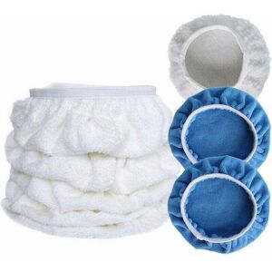 TEHTUY Set of 7 car polishing caps, 220 to 250 mm TEHTUY Set of 7 car polishing caps, 220 to 250 mm