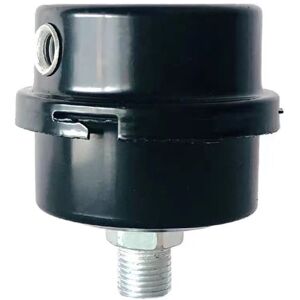 TEHTUY Silencer for oil-free compressor, air filter and cartridge, metal-plastic housing, 16 mm thread, compact air pump accessory TEHTUY Silencer for oil-free compressor, air filter and cartridge, metal-plastic housing, 16 mm thread, compact air pump accessory
