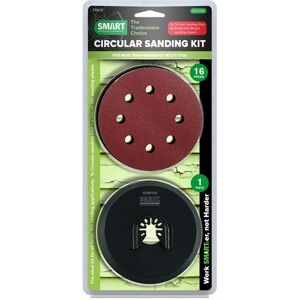 Trade Universal 16 Piece Circular Sanding Kit - Smart Trade Universal 16 Piece Circular Sanding Kit - Smart