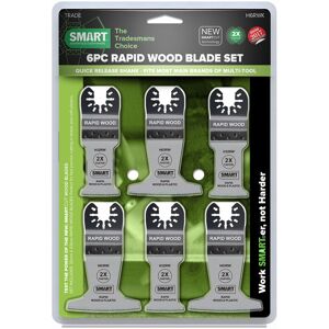 Universal Trade Series 6 Piece Rapid Wood Blade Set - Smart Universal Trade Series 6 Piece Rapid Wood Blade Set - Smart
