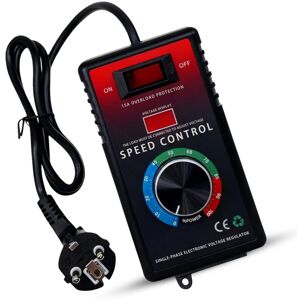 YS-YALOTRS Speed Controller for 220V AC 15A 4000W SCR Motor, Voltage Regulator, Frequency Converter for Fan Speed Controller, Angle Grinder, Blower, Hand Drill, YS-YALOTRS Speed Controller for 220V AC 15A 4000W SCR Motor, Voltage Regulator, Frequency Converter for Fan Speed Controller, Angle Grinder, Blower, Hand Drill,