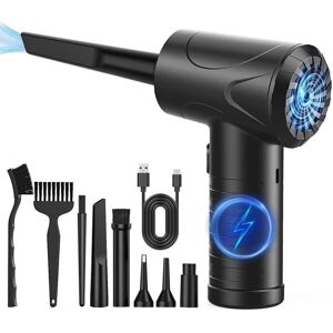 TORMATOR Speeds 91000 RPM Compressed Air PC Cleaning, USB Rechargeable Electric Air Blower, Electric Duster TORMATOR Speeds 91000 RPM Compressed Air PC Cleaning, USB Rechargeable Electric Air Blower, Electric Duster