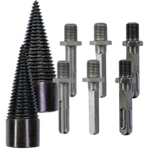 TLILY Split Drill Bit, Easysplit Easy Wood Log Bit Steel Firewood Splitter (32/42mm) TLILY Split Drill Bit, Easysplit Easy Wood Log Bit Steel Firewood Splitter (32/42mm)