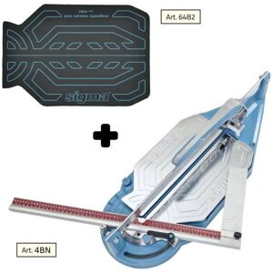 Tile cutter SIGMA 4bn cm 62 push engraving + mat for mosaic 64b2 Tile cutter SIGMA 4bn cm 62 push engraving + mat for mosaic 64b2