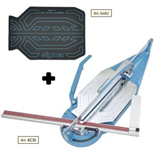 Tile cutter SIGMA 4cn cm 76 push engraving + mat for mosaic 64b2 Tile cutter SIGMA 4cn cm 76 push engraving + mat for mosaic 64b2