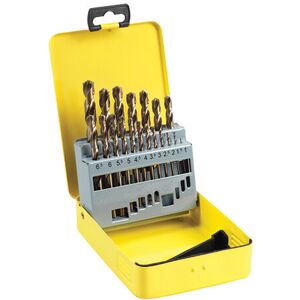 ADDAX Timco Ground Jobber Drills Set Cobalt M35 - 19pcs ADDAX Timco Ground Jobber Drills Set Cobalt M35 - 19pcs