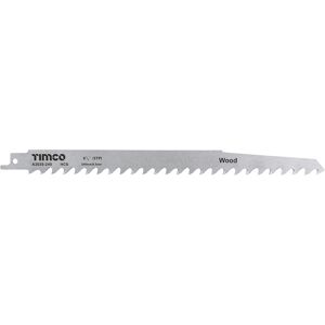 Timco - Reciprocating Saw Blades Wood Cutting High Carbon Steel - S1542K Timco - Reciprocating Saw Blades Wood Cutting High Carbon Steel - S1542K