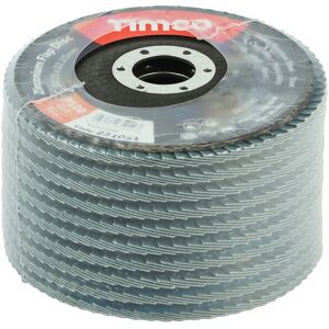 Timco - Set of Flap Discs Zirconium Type 29 Conical P120 Grit - 115 x 22.23 Timco - Set of Flap Discs Zirconium Type 29 Conical P120 Grit - 115 x 22.23