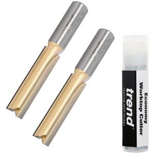 Trend BR01X1/2TC 50mm 1/2 TCT Straight Kitchen Worktop Router Cutter BR01 Bit X2 Trend BR01X1/2TC 50mm 1/2 TCT Straight Kitchen Worktop Router Cutter BR01 Bit X2