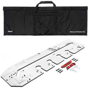 Trend KWJ950/PRO 950mm Pro kitchen Worktop Jig Mitre Template + Carry Bag Case Trend KWJ950/PRO 950mm Pro kitchen Worktop Jig Mitre Template + Carry Bag Case