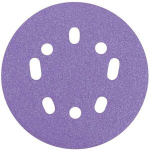 AB/125/240A/B Aluminium Oxide Orbital Sanding Disc 125mm x 240G - 50 Pack - Trend AB/125/240A/B Aluminium Oxide Orbital Sanding Disc 125mm x 240G - 50 Pack - Trend
