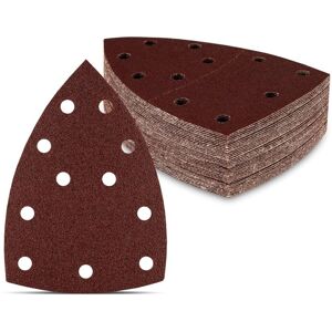 BEIJIYI Triangle │ 50 pieces │ 11 holes │ 105 x 152 mm │ Grit 100 │ Suitable for various sanders │ Sandpaper │ Sandpaper BEIJIYI Triangle │ 50 pieces │ 11 holes │ 105 x 152 mm │ Grit 100 │ Suitable for various sanders │ Sandpaper │ Sandpaper