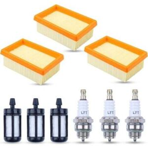 MCBOSON TS400 Air Filter for Stihl TS400 Concrete Saws BR350 BR430 SR430 SR450 with Fuel Filter Spark Plug Replacement 4223-141-0300-3Pack MCBOSON TS400 Air Filter for Stihl TS400 Concrete Saws BR350 BR430 SR430 SR450 with Fuel Filter Spark Plug Replacement 4223-141-0300-3Pack