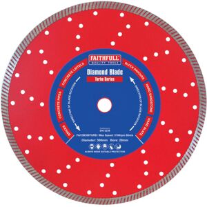 Faithfull - Turbo Cut Diamond Blade 125 x 22mm FAIDB125TURB Faithfull - Turbo Cut Diamond Blade 125 x 22mm FAIDB125TURB