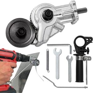 Csparkv - Universal) Sheet Metal Nibbler, Electric Drill Plate Cutter, Electric Drill Attachment for Cutting Iron, Steel, Copper, Aluminum Csparkv - Universal) Sheet Metal Nibbler, Electric Drill Plate Cutter, Electric Drill Attachment for Cutting Iron, Steel, Copper, Aluminum