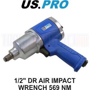 Us Pro - air impact wrench 1/2'' drive 569NM heavy duty ratchet compressor 8588 Us Pro - air impact wrench 1/2'' drive 569NM heavy duty ratchet compressor 8588