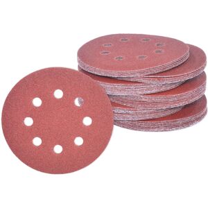 50 Piece 125mm 5'' Mixed Grit Orbital Sander Sanding Sheet Discs Pack - Vaunt 50 Piece 125mm 5'' Mixed Grit Orbital Sander Sanding Sheet Discs Pack - Vaunt