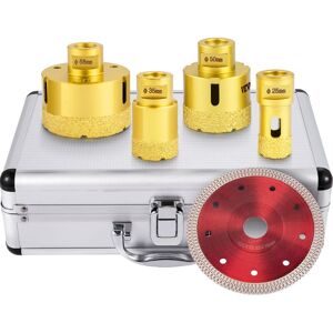 4pcsdiamond Drill Bits Hole Saw Set 25/35/50/68mm Ceramic Porcelain - Vevor 4pcsdiamond Drill Bits Hole Saw Set 25/35/50/68mm Ceramic Porcelain - Vevor