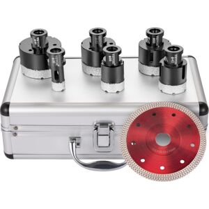 Vevor Diamond Hole Saw Set - 6 Sizes for Tile and Stone Vevor Diamond Hole Saw Set - 6 Sizes for Tile and Stone