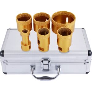 VEVOR Mophorn Diamond Holesaw Set, 6 PCS, 20mm-68mm Diamond Drill Bits for Ceramic Tile and Marble VEVOR Mophorn Diamond Holesaw Set, 6 PCS, 20mm-68mm Diamond Drill Bits for Ceramic Tile and Marble