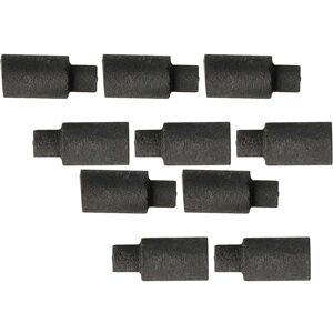 Vhbw - 10x Carbon Brush 3 x 2 x 6.5 mm replacement for Roco 89743 for locomotive, model making toy train,, Dark Grey Vhbw - 10x Carbon Brush 3 x 2 x 6.5 mm replacement for Roco 89743 for locomotive, model making toy train,, Dark Grey