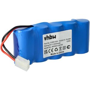 Vhbw - 1x Battery compatible with Bosch Somfy K10, D14, K8, K12, K17 Power Tools (2000 mAh, NiMH, 6 v) Vhbw - 1x Battery compatible with Bosch Somfy K10, D14, K8, K12, K17 Power Tools (2000 mAh, NiMH, 6 v)
