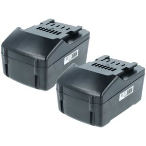 vhbw 2x Battery compatible with Metabo SB 18 LT, RB 18 LTX 60, S 18 LTX 115 Power Tools, Blind Rivet Setting Tool (4000 mAh, Li-Ion, 18 V) vhbw 2x Battery compatible with Metabo SB 18 LT, RB 18 LTX 60, S 18 LTX 115 Power Tools, Blind Rivet Setting Tool (4000 mAh, Li-Ion, 18 V)