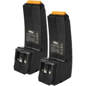 Vhbw - 2x Battery Replacement for Festo Festool CCD9.6, CCD9.6ES, CCD9.6FX, CDD9.6 for Power Tools (2100 mAh, NiMH, 9.6 v) Vhbw - 2x Battery Replacement for Festo Festool CCD9.6, CCD9.6ES, CCD9.6FX, CDD9.6 for Power Tools (2100 mAh, NiMH, 9.6 v)