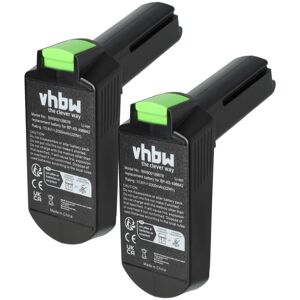 vhbw 2x Battery Replacement for Festool 564274, 564261, 564535, 564534, BP-XS, 564540 for Power Tools (2000 mAh, Li-Ion, 10.8 V) vhbw 2x Battery Replacement for Festool 564274, 564261, 564535, 564534, BP-XS, 564540 for Power Tools (2000 mAh, Li-Ion, 10.8 V)
