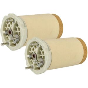 vhbw 2x Heating Element Replacement for Leister 143.53 for Hot Air Welding Gun - 3600 W, Ceramic Heating Core, 5.52 x 10.8 cm vhbw 2x Heating Element Replacement for Leister 143.53 for Hot Air Welding Gun - 3600 W, Ceramic Heating Core, 5.52 x 10.8 cm