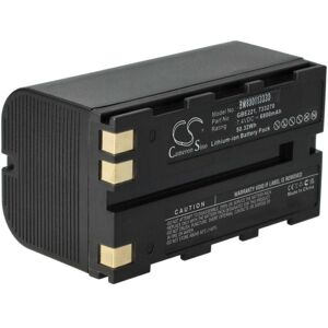 Vhbw - Battery compatible with Leica TS16 Laser Measuring Devices (6800 mAh, 7.4 v, Li-Ion) Vhbw - Battery compatible with Leica TS16 Laser Measuring Devices (6800 mAh, 7.4 v, Li-Ion)