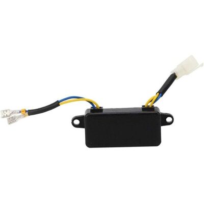 TORMATOR (10×3×3cm) Generator Regulator, 3KW AVR Voltage Regulator, AVR for Gasoline Generator, 250V 220UF AVR for Single-Phase 2-3kW Gasoline Generator, Black TORMATOR (10×3×3cm) Generator Regulator, 3KW AVR Voltage Regulator, AVR for Gasoline Generator, 250V 220UF AVR for Single-Phase 2-3kW Gasoline Generator, Black